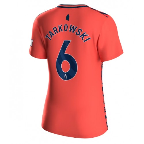 Dámy Fotbalový dres Everton James Tarkowski #6 2023-24 Venkovní Krátký Rukáv